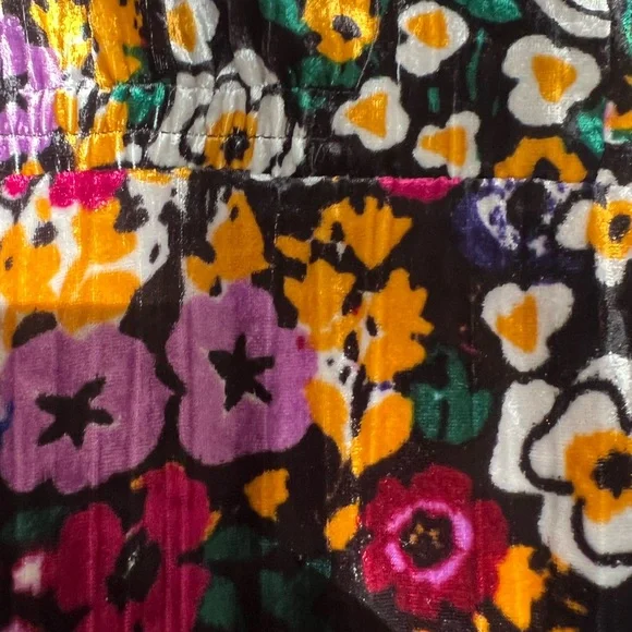 Anthropologie Francis Floral Velvet dress, NWOT - Picture 6 of 7